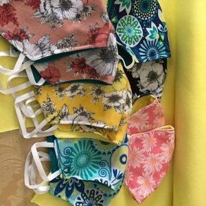 💗💗💗Sold💗💗💗10 Summer Colors washable facemask